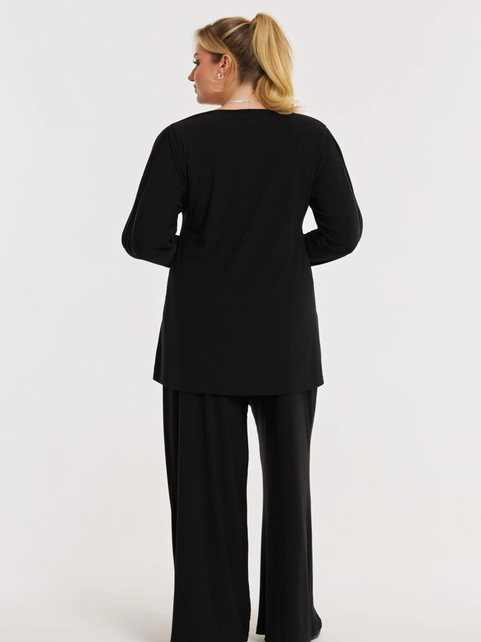 YOEK Damen Tunika in schwarz