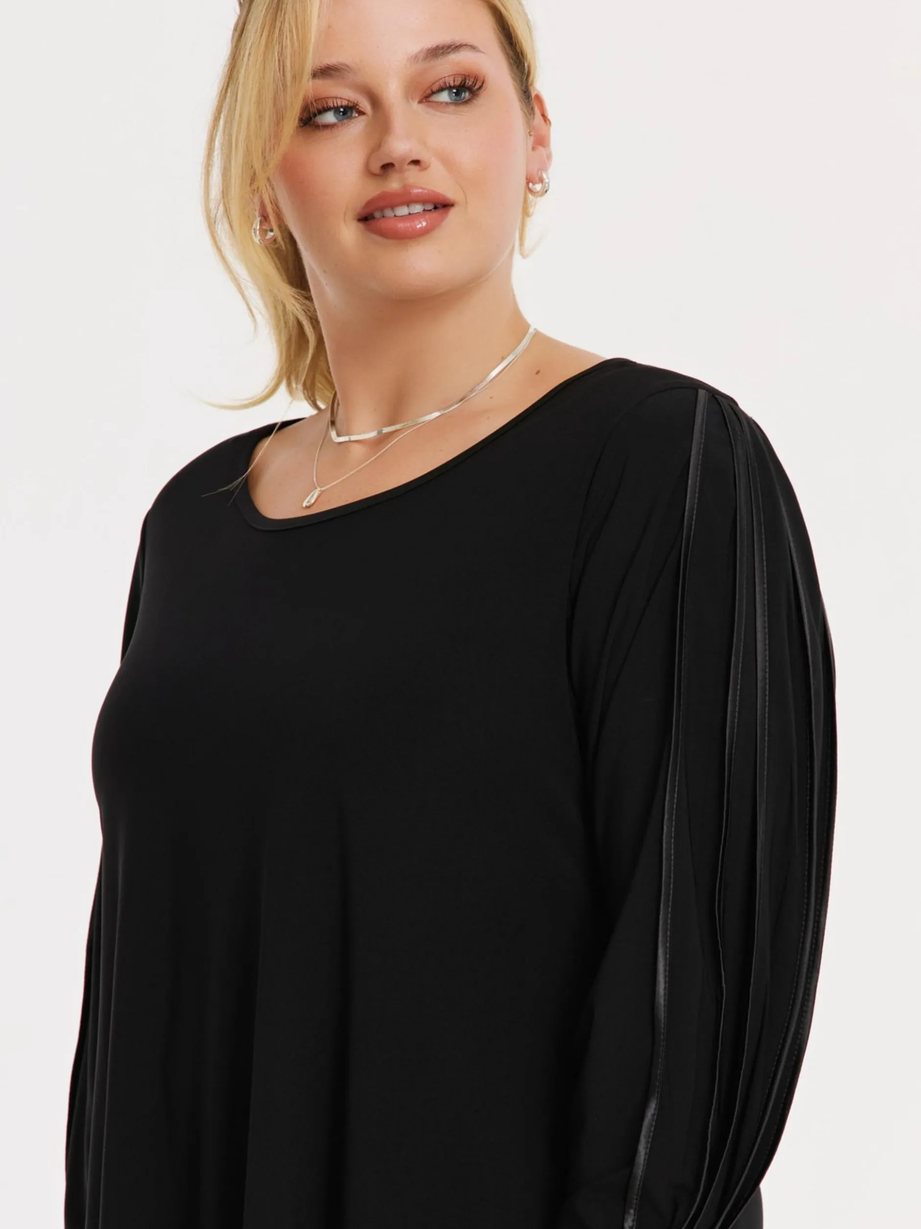 YOEK Damen Tunika in schwarz