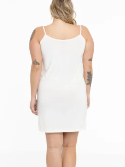 YOEK Damen Unterkleid in ecru