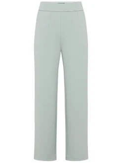 zero Damen Basic-Hose in mint blau
