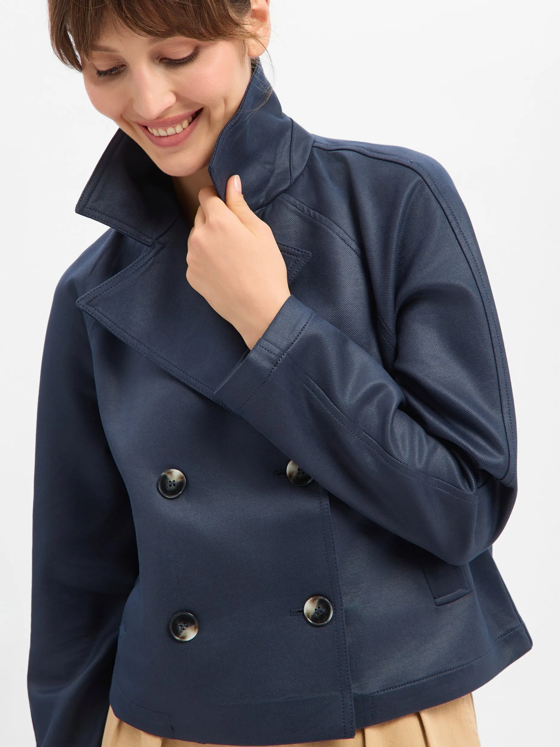 zero Damen Übergangsjacke in marine