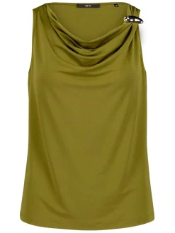 zero Damen Blusentop in tanne