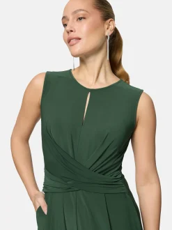 zero Damen Jumpsuit in grau grün