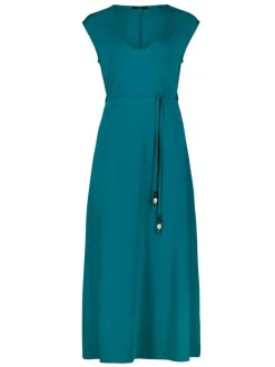 zero Damen Maxikleid in türkis