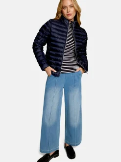 zero Damen Steppjacke in hellblau