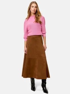 zero Damen Strickpullover in pink