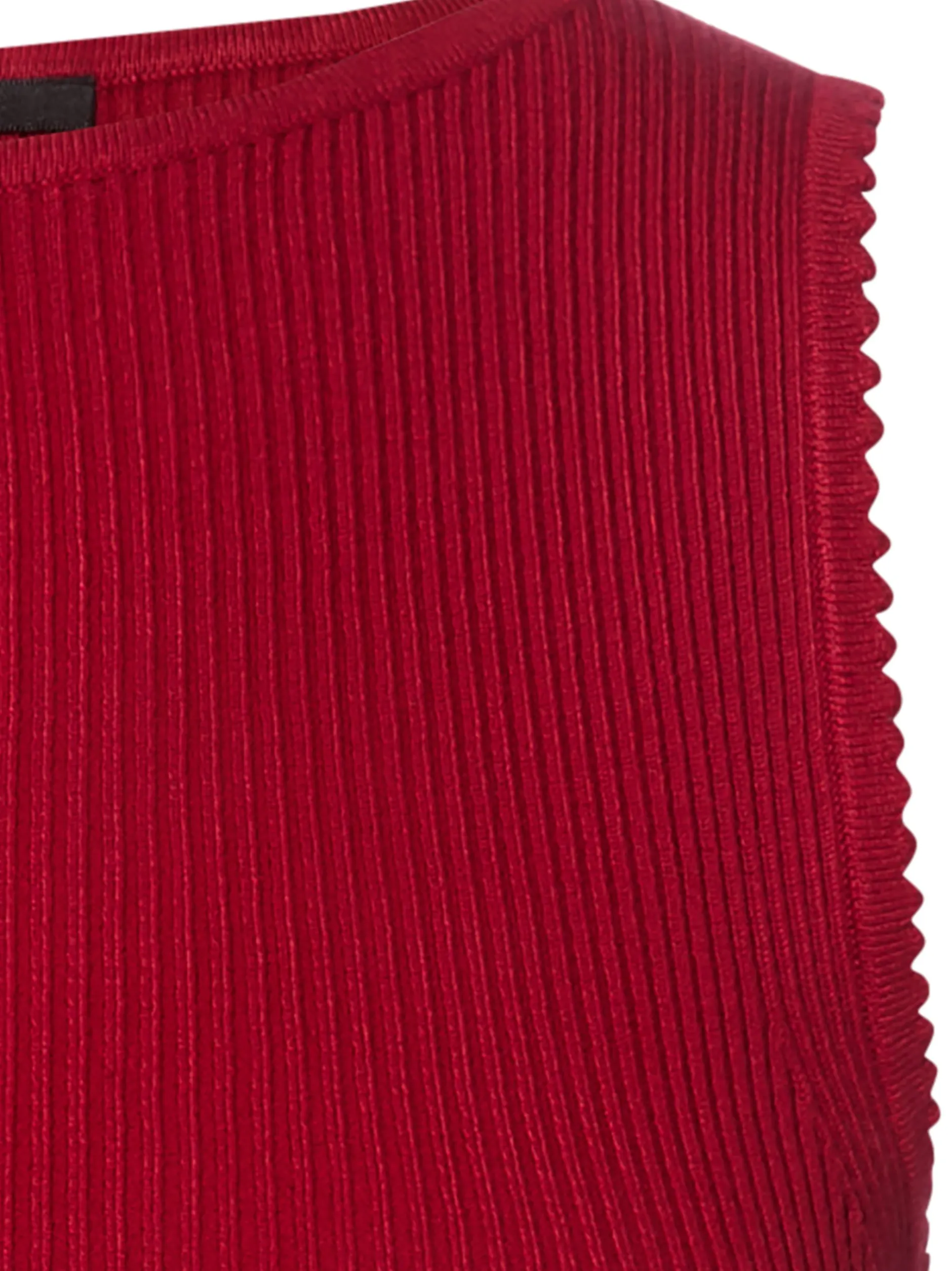 zero Damen Tank Top in rot - Ausschnitt: Rundhals