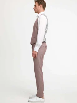 Zuitable Herren Baukasten-Hose - DiSpartaflex in altrosa