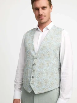 Zuitable Herren Baukasten-Weste - DiWesley in lind