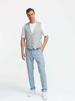 Zuitable Herren Baukasten-Weste - DiWesley in blau