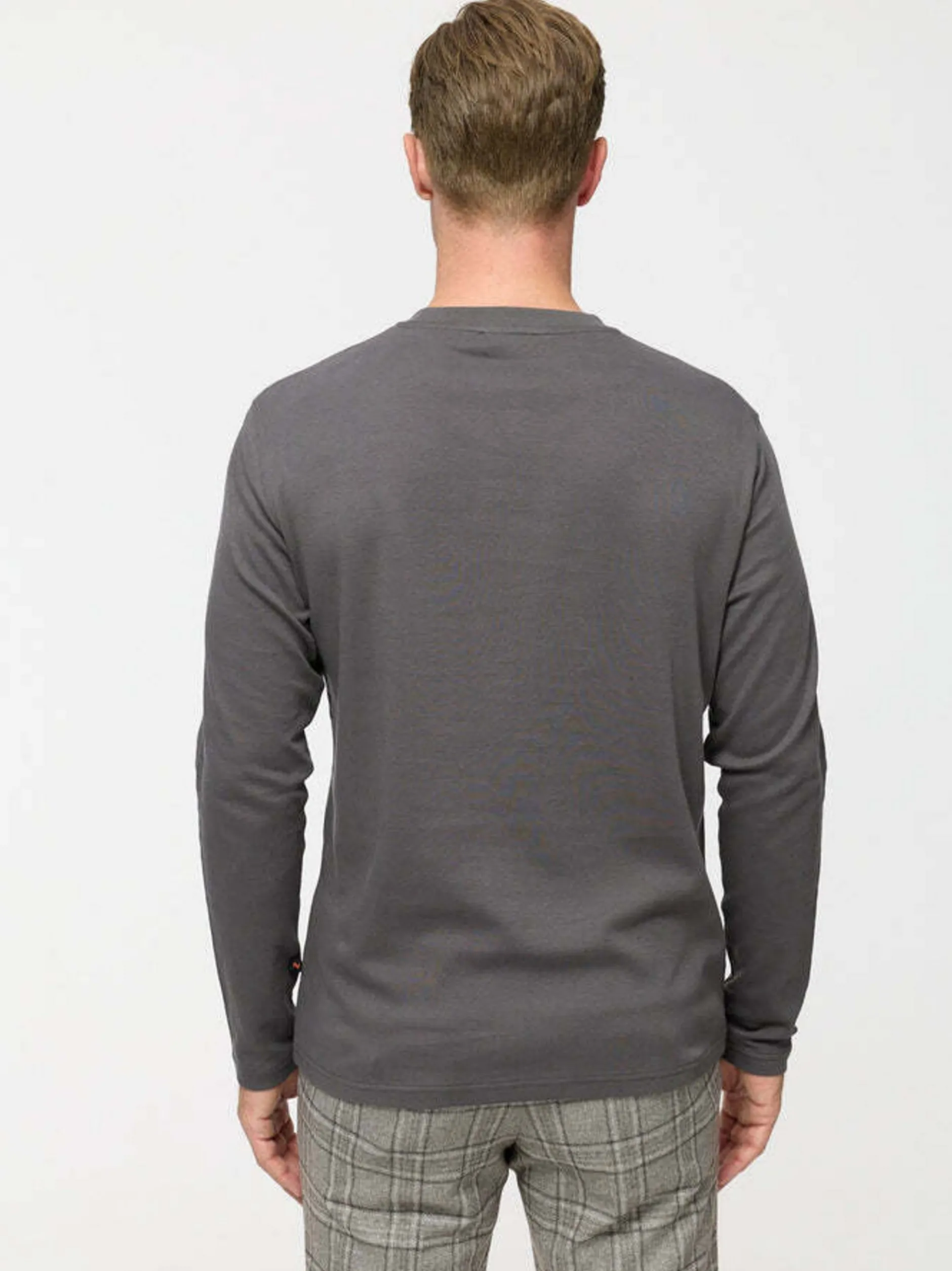 Zuitable Herren Langarmshirt -DiOwen in grau