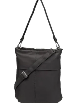 zwei Damen Handtasche - Mademoiselle.Tex MTX12 in schwarz