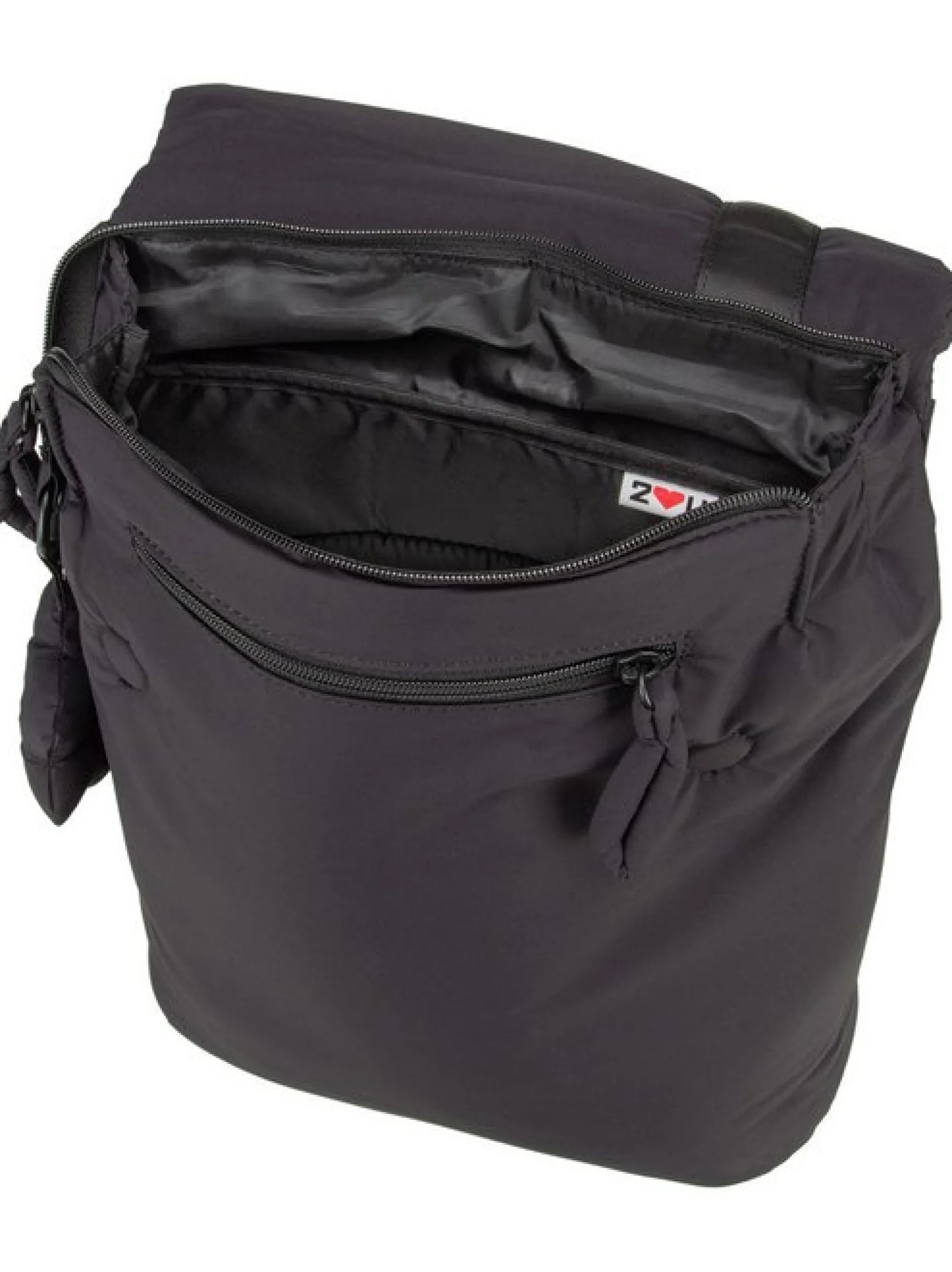 zwei Damen Rucksack - Hannah HAR13 in schwarz