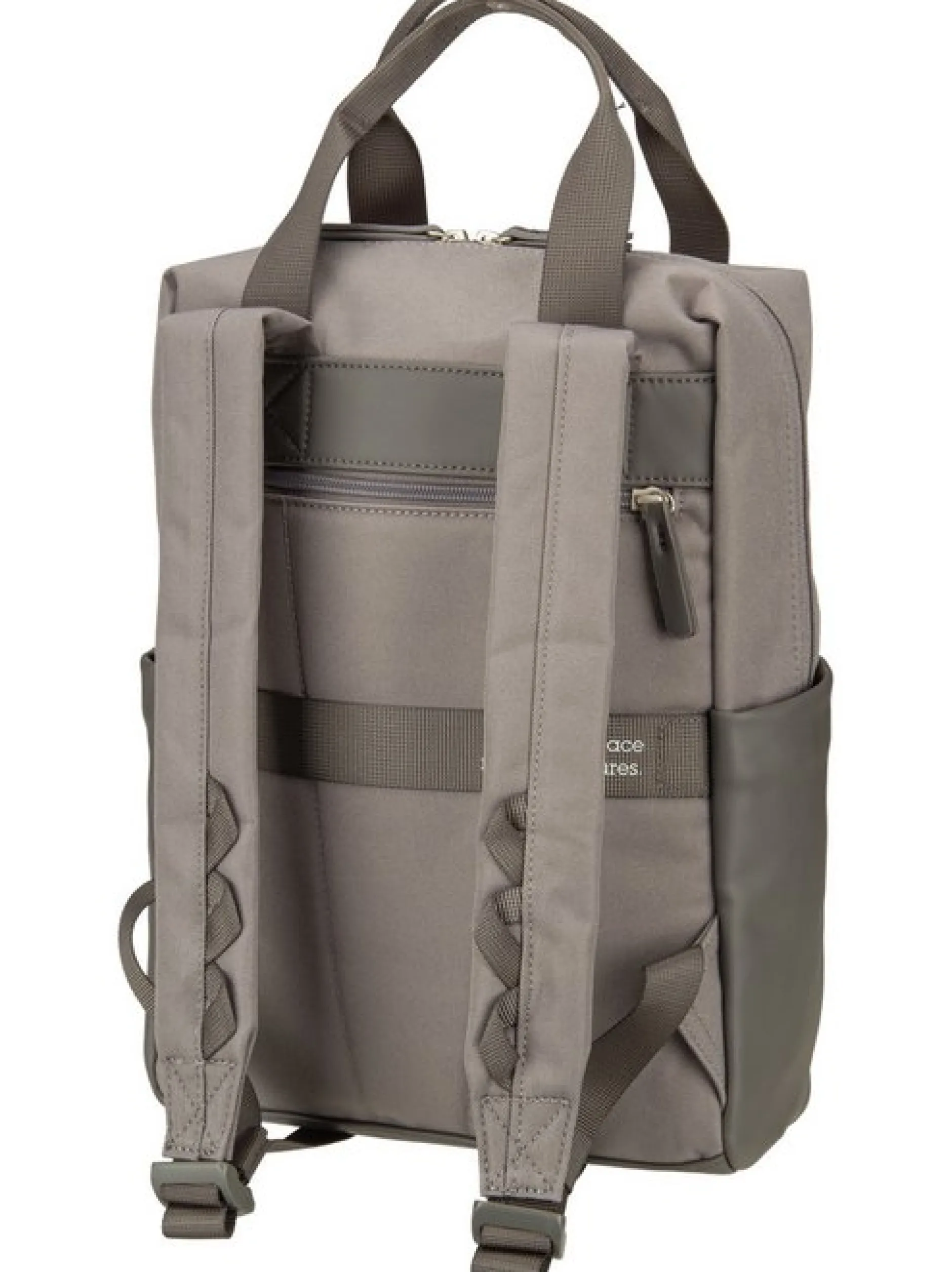 zwei Unisex Rucksack - Lou LUR130 in grau