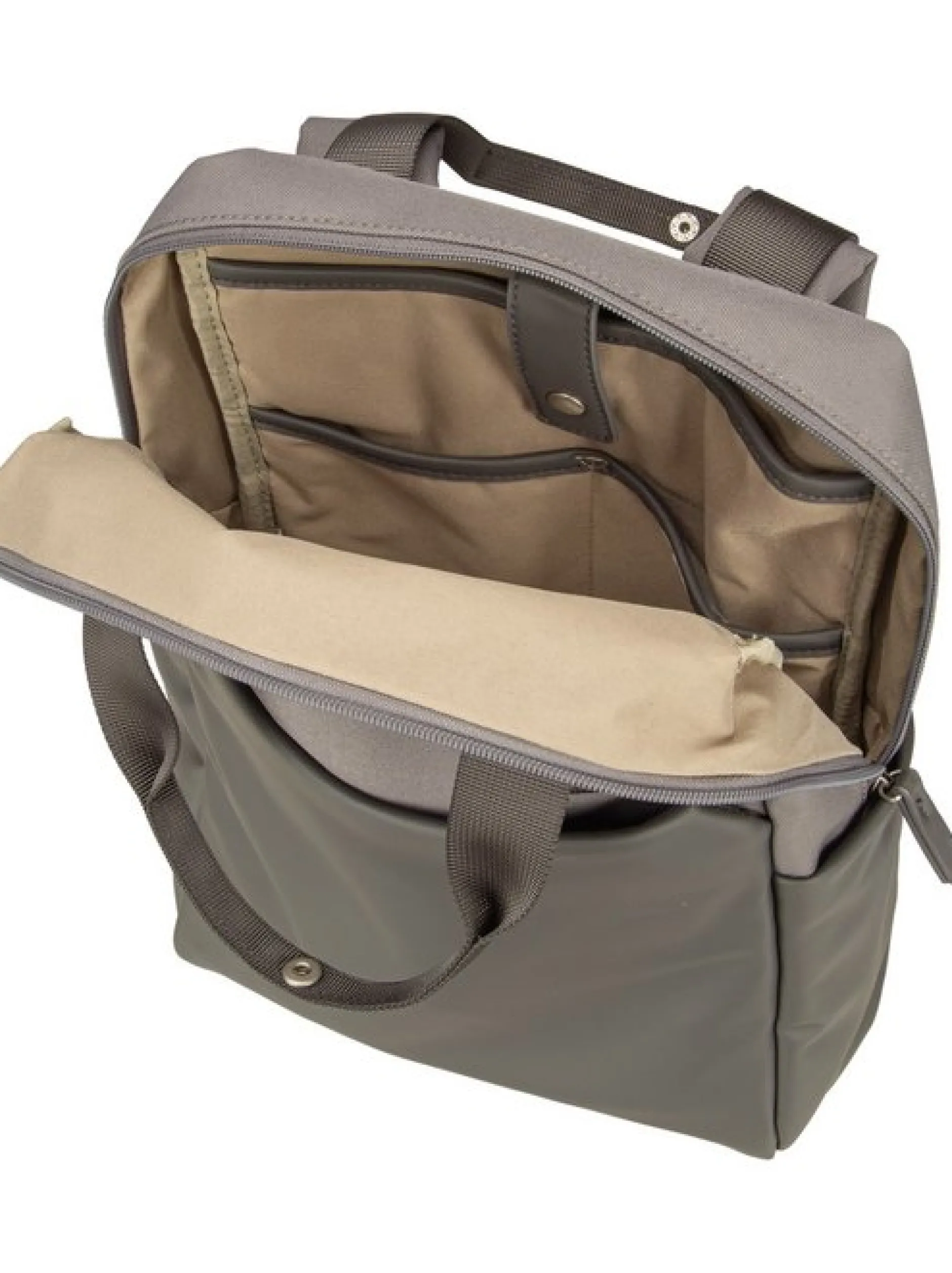 zwei Unisex Rucksack - Lou LUR130 in grau