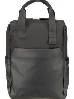 zwei Unisex Rucksack - Lou LUR130 in schwarz